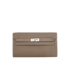 Hermès Kelly To Go Wallet Etoupe (18) Epsom PHW, Wallet KA