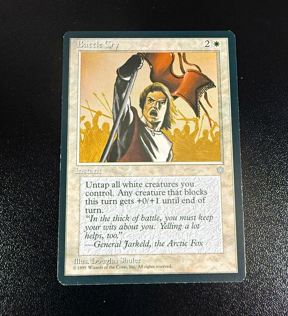 MTG - Battle Cry - Ice Age 1995 -Magic The Gathering