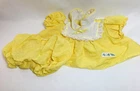 Vintage Cabbage Patch Kids Yellow Polka Dot Dress & Bloomers Doll Outfit