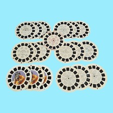 Vintage View Master Lot 19 Reels - 6 Stories - Mighty Mouse, Flipper, Snow White