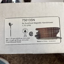 Delta 6-Setting SureDock Magnetic Hand Shower in Spotshield Brushed Nickel New