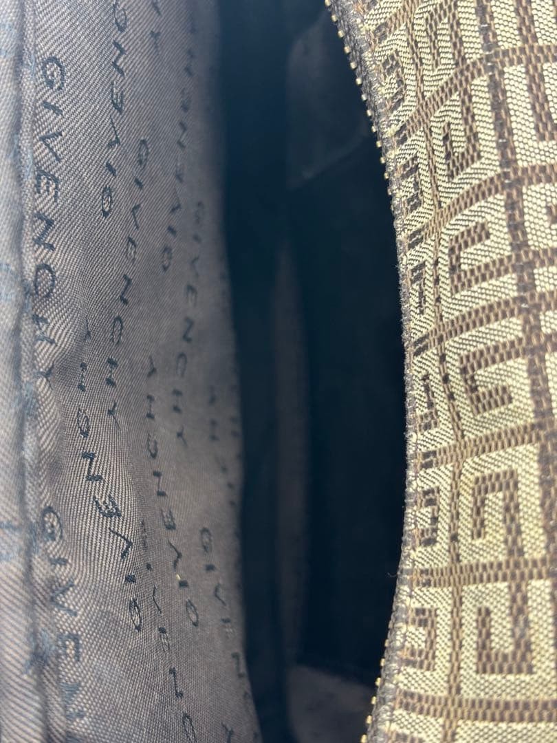 Givenchy shoulder bag Monogram canvas and leather brown thumbnail 11