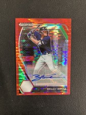 2021 Panini Prizm DP #PDP11 Brady House Base Autographs Red Pulsar Prizm