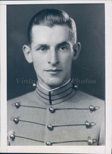 1938 Photo Military Ralph Lister West Point Graduate Uniform Man