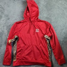 Dunbrooke Hoodie Mens L Red Kansas City Chiefs Sweatshirt Pullover NFL Football
