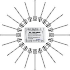 20pcs Ball Pump Inflation Needles with Portable Storage Case