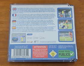 SEGA WORLDWIDE SOCCER 2000 EURO EDITION DREAMCAST VIDEO GAME BOXED UK PAL