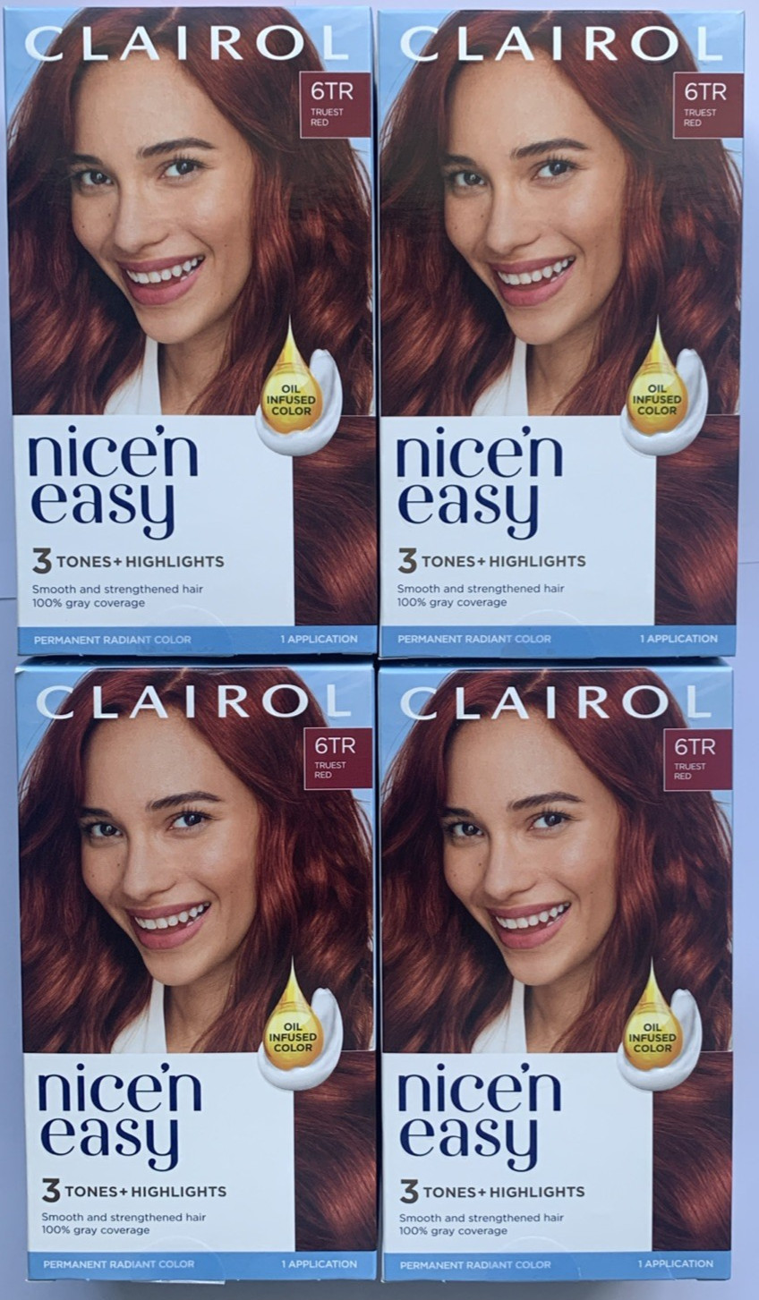 6tr Truest Red Permanent Dye 4 Pack Kit