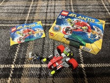 Lego Atlantis Wreck Raider 8057 100% Complete with Box