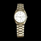 SEIKO SQ 5Y23 8A11 Quartz Silver Dial Watch Japan Vintage