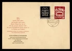DR WHO 1953 GERMANY FDC REVOLT COMBO M77926