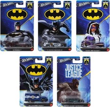 Hot Wheels Batman 2024 Complete Set of 5 HDG89-956L