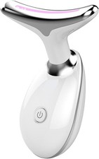 Beauty Bar Facial Face  Neck Multi-Mode Massager  Shaping Tool  White  NEW