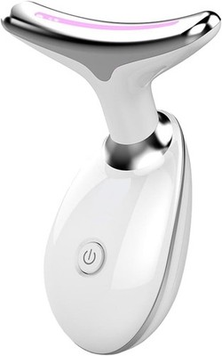 Beauty Bar Facial Face & Neck Multi-Mode Massager & Shaping Tool * White * NEW