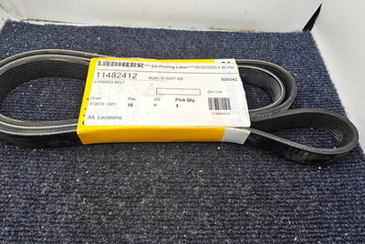 LIEBHERR 11482412: V-Ripped Belt Fit for Liebherr D934 Engine Parts