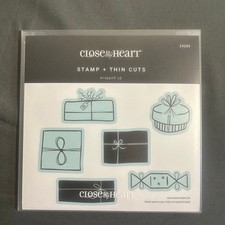 Close To My Heart Z4255 Wrapped Up Acrylic Stamp and Thin Cut Set