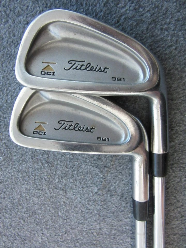Клюшки для гольфа айрон Titelist DCI 981 5,6,7,8,9, P мужские рукоять для правой руки Stell - Изображение 4 из 4