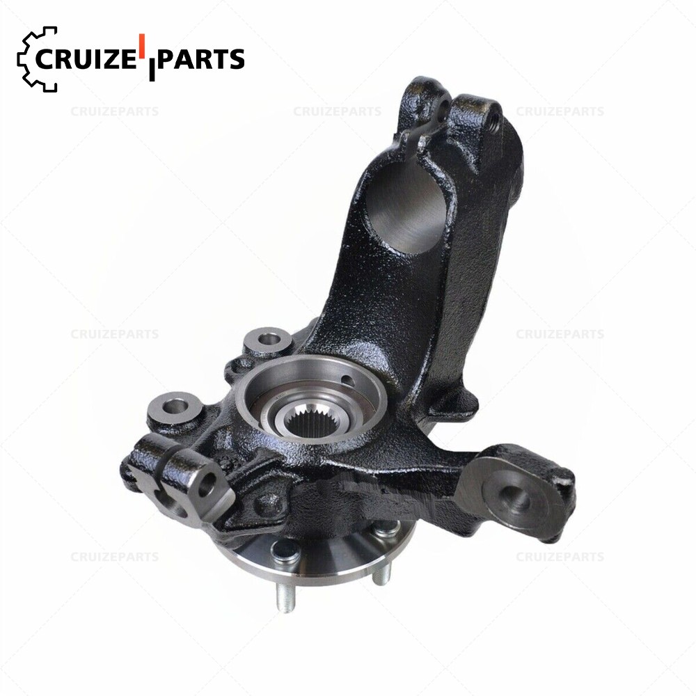 For 2012-2018 Ford Focus Pair Front Steering Knuckles Wheel Hub Bearing Assembly