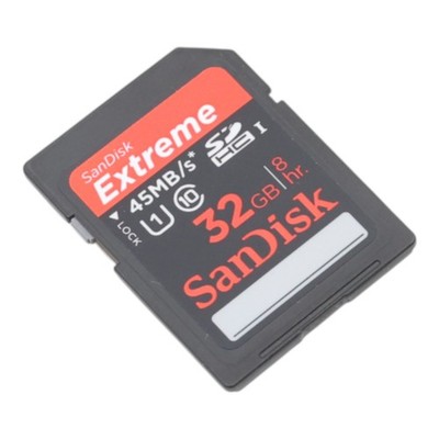  SanDisk SD HC I SDHC Extreme 32GB 45 MB/s Memory Card Speicherkarte