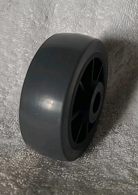 Rueda de transporte de banco ajustable Hammer Strength gris negro Foto 3 de 3