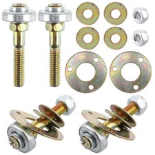 Furniture Rocking Chair Bearings Set 4Pcs Heavy-Duty Iron Glider Parts for Sm
