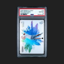 2025 PANINI PRIZM LIV GOLF COLOR BLAST #13 PHIL MICKELSON 