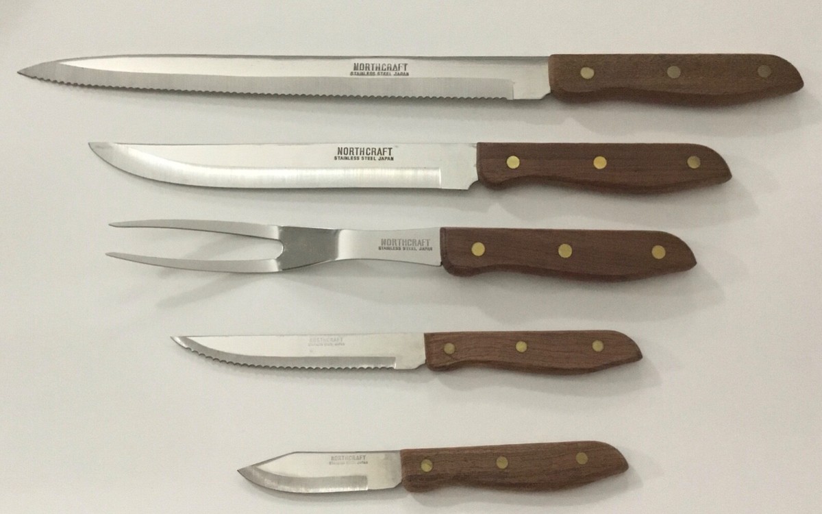 Wellington Swards~Northcraft~Stainless Steel~Japan~Knife~Steak~5Pc