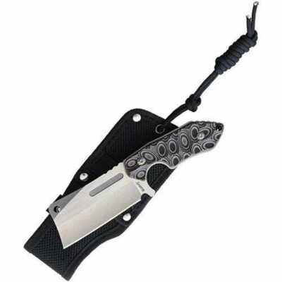 Marbles 560 Stonewash G10 Handle Fixed Knife