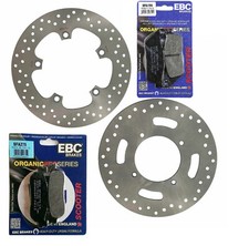 DISCO PASTIGLIE YAMAHA X-MAX-250 2005 2006 2007 2013 ANTERIORE POSTERIORE