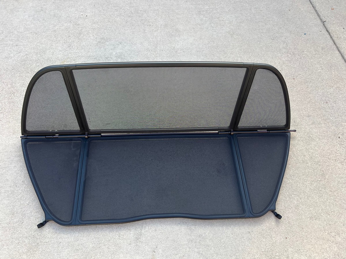  E46 330ciカブリオレ用　純正ウィンドディフレクター 2000-2006 BMW E46 323i 325i 328i 330i M3 OEM Air Wind Screen