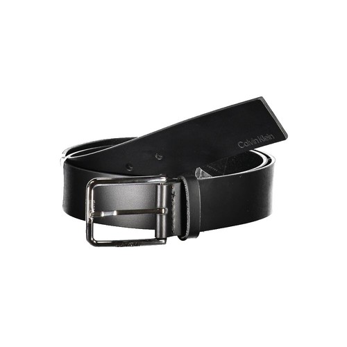 Calvin Klein Black Genuine Harness Leather Women Vintage CK 
