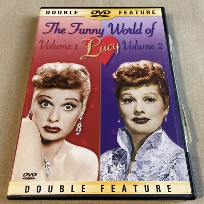 Funny World of Lucy Vol. 1 & 2 (DVD Double) Mike Eagan Lucille Ball Classic TV +