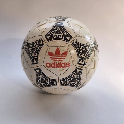 ADIDAS PUZZLE BALL AZTECA MEXICO 1986 RAVENSBURGER SOCCER ADIDAS PUZZLE BALL AZTECA MEXICO 1986 RAVENSBURGER SOCCER