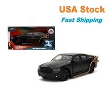 Fast And Furious Dodge Charger Hardtop, JADA, Diecast Toy Car, 5.5", 1:32 NIB