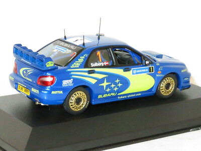 NEW !! SUBARU IMPREZA WRC Sarrazin 1/43 Rallye Alsace Vosges Epinal 2004 Neuve