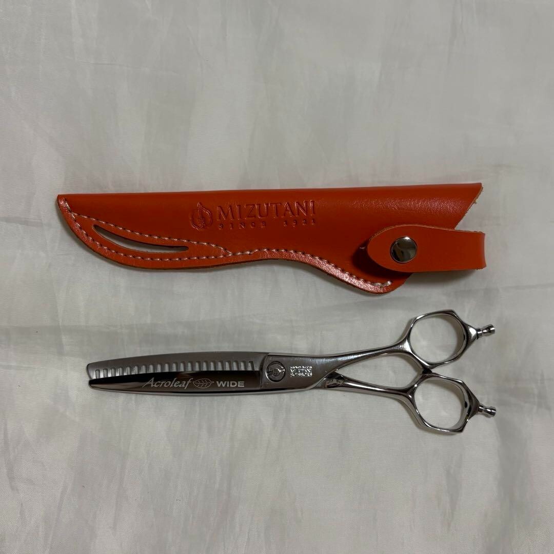 Mizutani Acroleaf M-40 WIDE セニングシザー Acroleaf WIDE MIZUTANI Mizutani Wide K M SCISSORS – Handed Right M