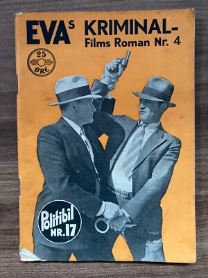 Polizeiauto 17 Tim McCoy Evalyn Knapp 1933 Dänischer Roman EVAs Kriminalfilme...