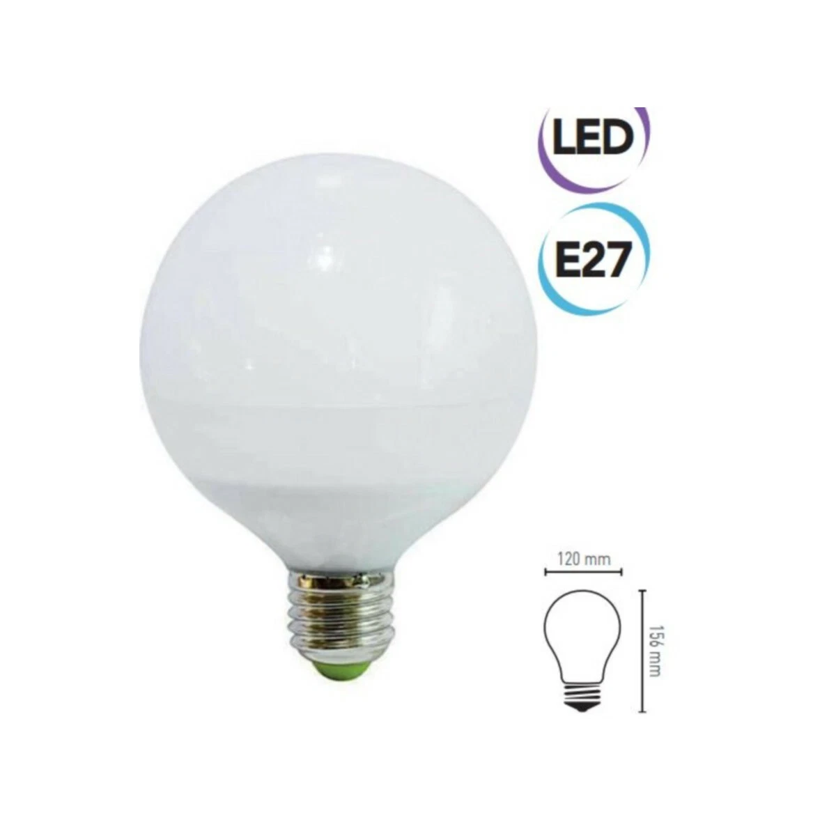 E27 outlet 1200 lumen