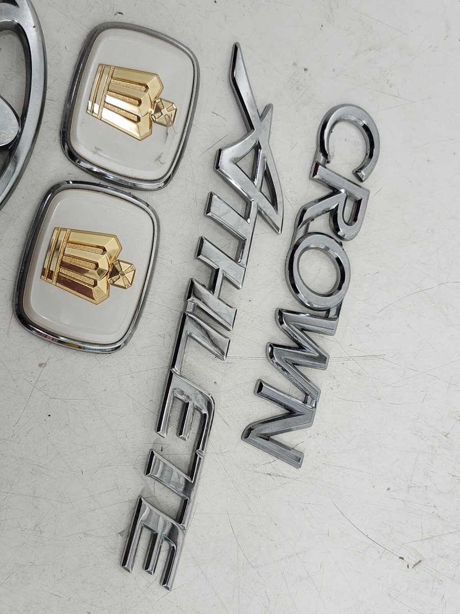 JDM TOYOTA CROWN GRS180 GRS181 GRS182 GRS183 SET OF EMBLEMS OEM | eBay