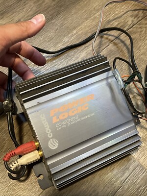 Old School Coustic Power Logic AMP 102 Amplifier Untested Storage