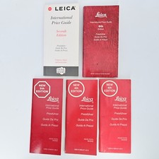 Leica International Price Guide Books 4th 6th 7th Edition Hove Collectors
