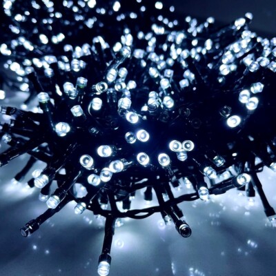 1000 LED Netzschnur Lichter Weihnachtsbaum Party Outdoor Garten Lichter Fee