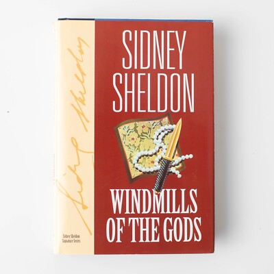 Windmills of the Gods Hardcover 1987 Novel by Sidney Sheldon
