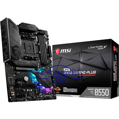 MSI MPG B550 GAMING PLUS, Mainboard, Sockel AM4