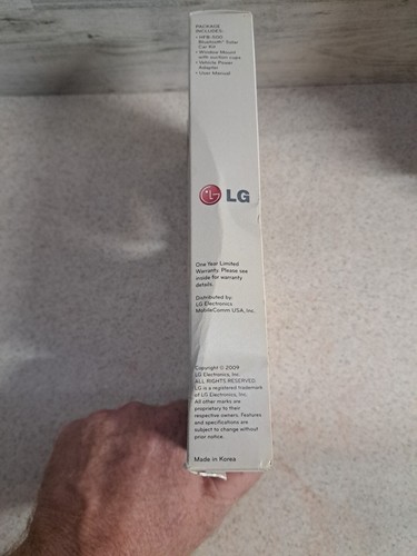 LG Bluetooth Solar Car Kit HFB-500- New. - Picture 5 of 7