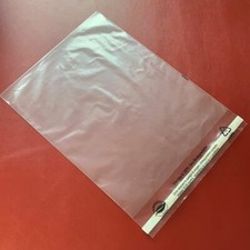 9" x 12" - 230mm x 305mm Clear C4 Oxo-Biodegradable Mailing Bags 50mu/140gauge