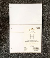 Hallmark Album Refill Pages 4x6 Photos - 2-Pocket With Memo Space - 100 Pages