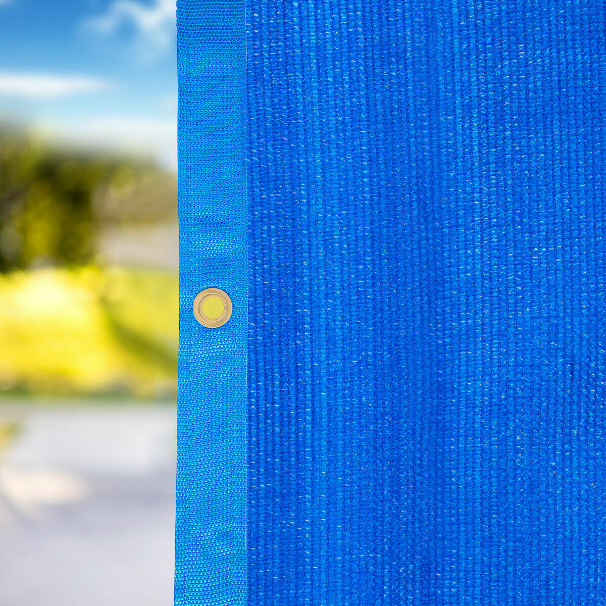 Shatex RV Sonnensegel Komplett-Set – UV-Schutz 90%, Inkl. Spannbälle, Spiralstäbe, Haken