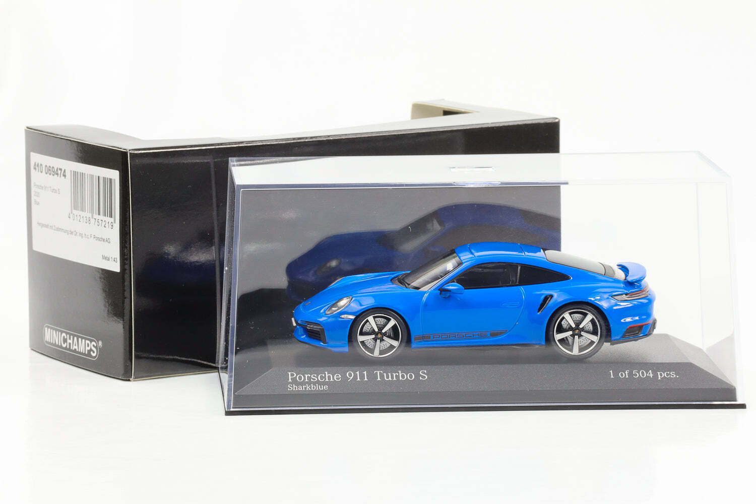 Modellino Minichamps 1:43 - Porsche 911 (992) Turbo S Coup&eacute; 2020 - Rosso Carminio