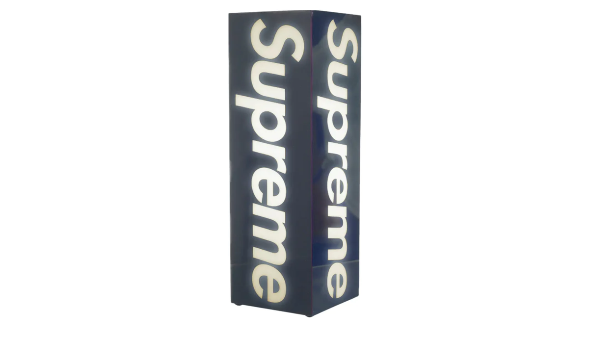 Supreme Box Logo Lamp One Size 11.8 Supreme Box Logo Lamp One Size 11.8